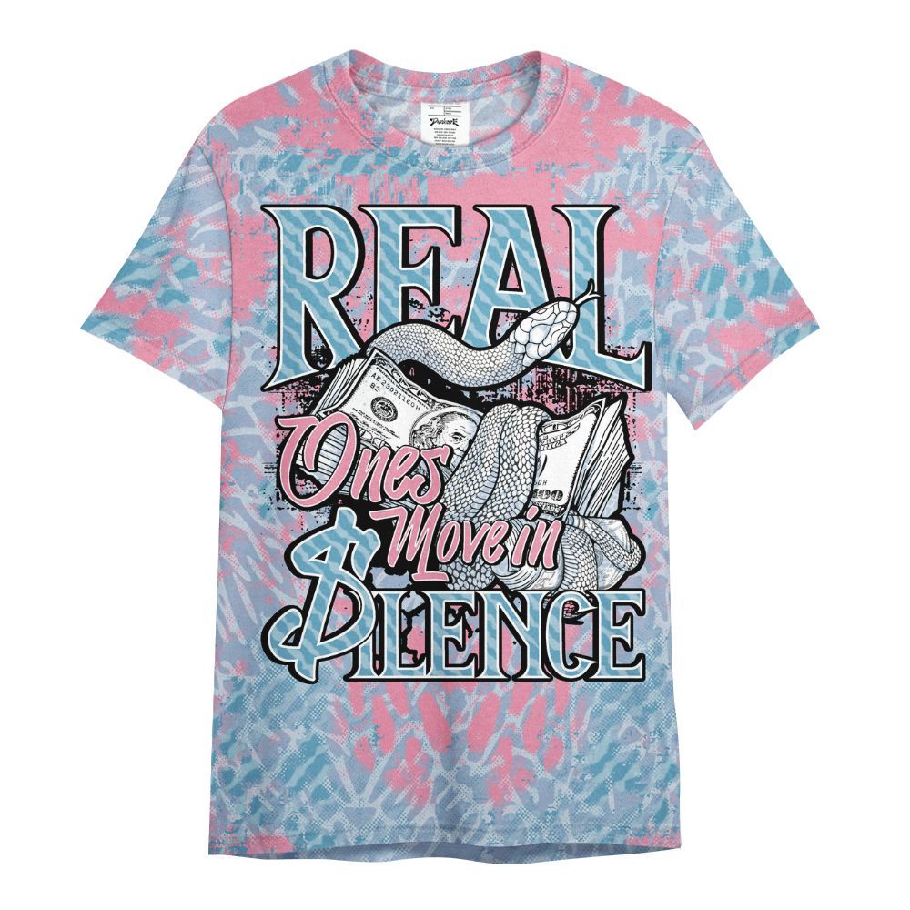 Shirt To Match Denim Pink Glow 3s - Snake Move In Silence All Over Print