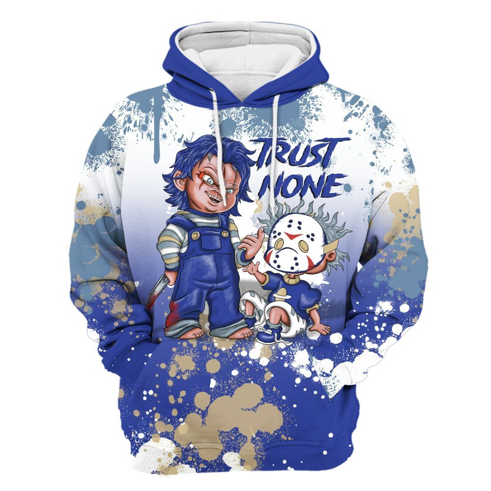 Hoodie To Match Air 180 Concord - Trust No One Scary All Over Print