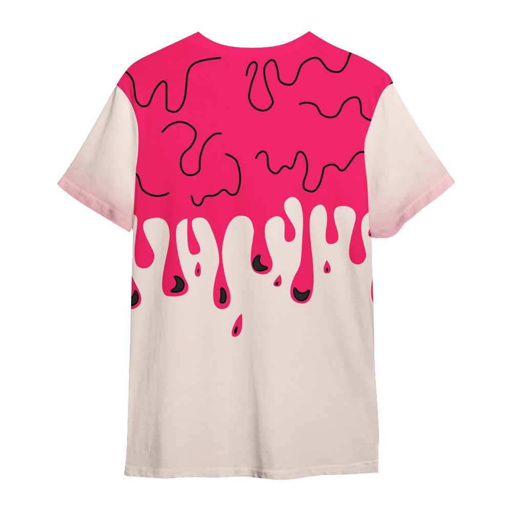 Shirt To Match A'One Pink Aura - Snake Trust No One Drip All Over Print