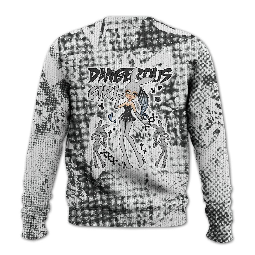 Knitted Sweater To Match Reverse Oreo 6s - Dangerous.Girl Heart Grunge