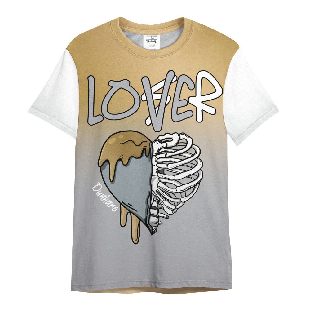 Shirt To Match Retro High OG Cool Grey 1s - Loser Lover Dripping All Over Print