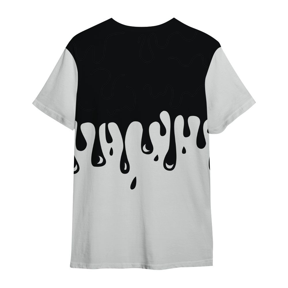 Shirt To Match Mid Space Jam 1s - Snake Trust No One Drip All Over Print