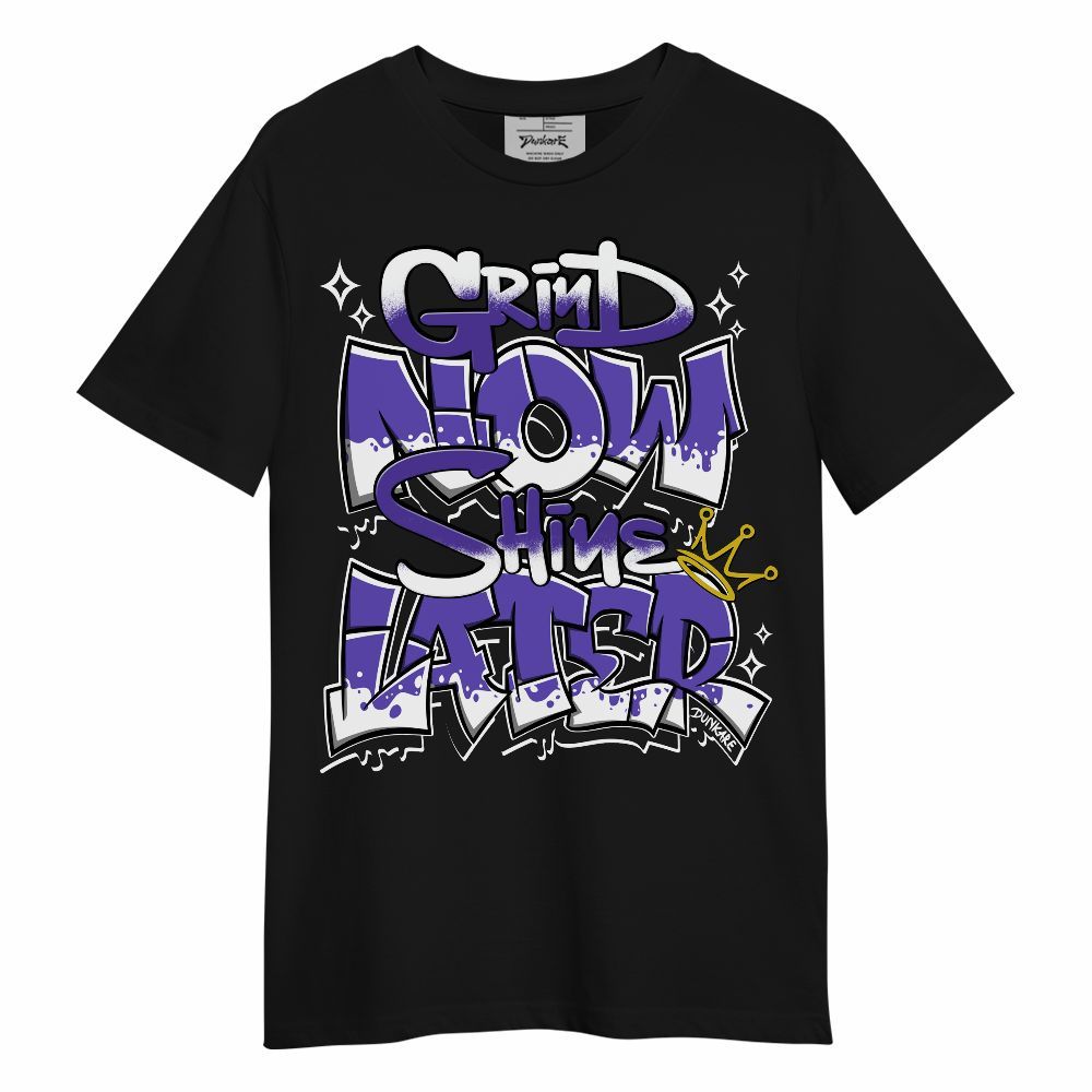 Shirt To Match Field Purple 12s - Grind Shine Sneaker Tee Streetwear Unisex Shirt