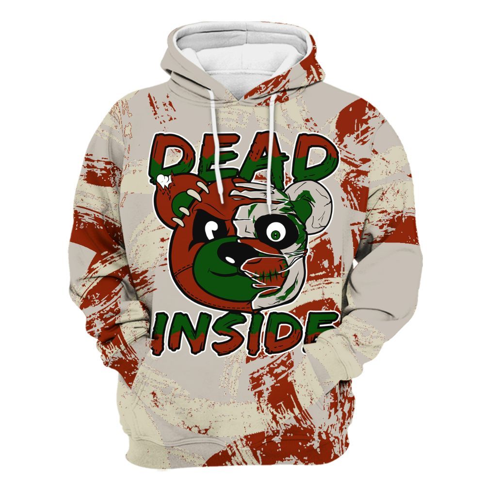 Hoodie To Match El Grito 5s - Lifeless Bear Circle Slpash All Over Print