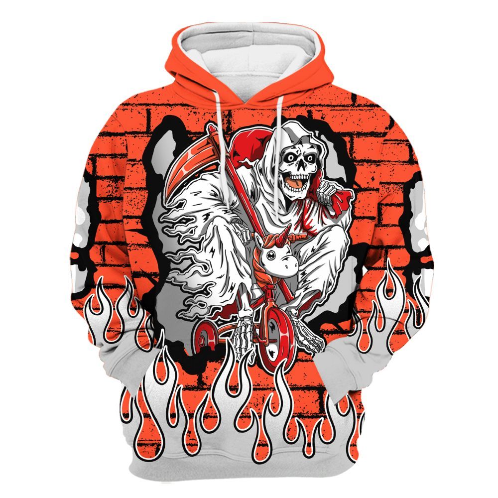 Hoodie To Match Air Max 1 86 Cosmic Clay - Self Make Skeleton Crashed All Over Print