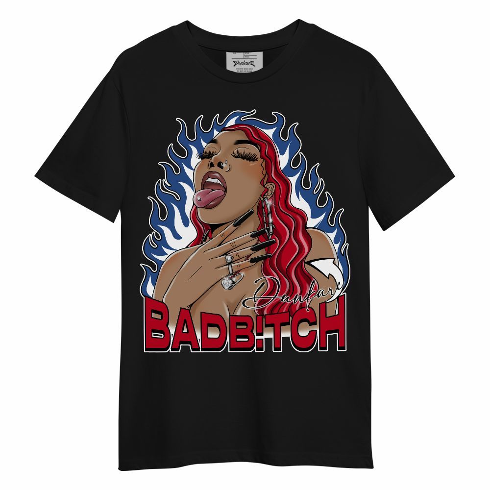 Shirt To Match Air Griffey Max Black Red Navy Blue 1s - Bad B!tch Unisex Shirt