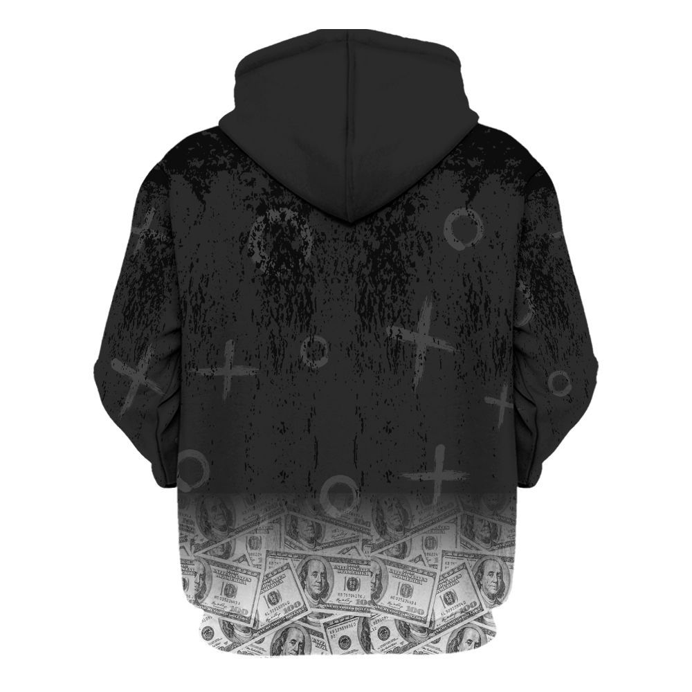 Hoodie To Match Black Cat NET 4s - Selfmade Unique Grunge All Over Print