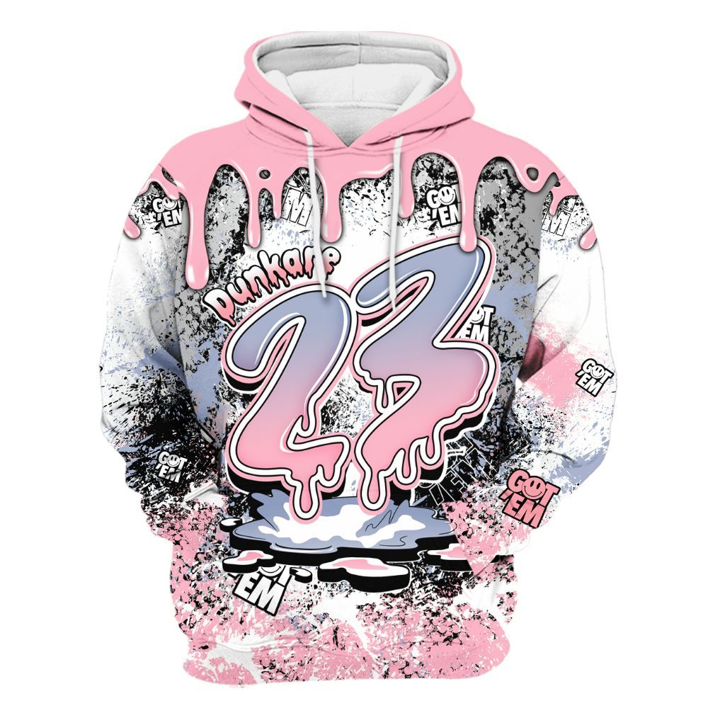 Hoodie To Match Retro 35th Anniversary 5s - Dripping 23 Drip All Over Print