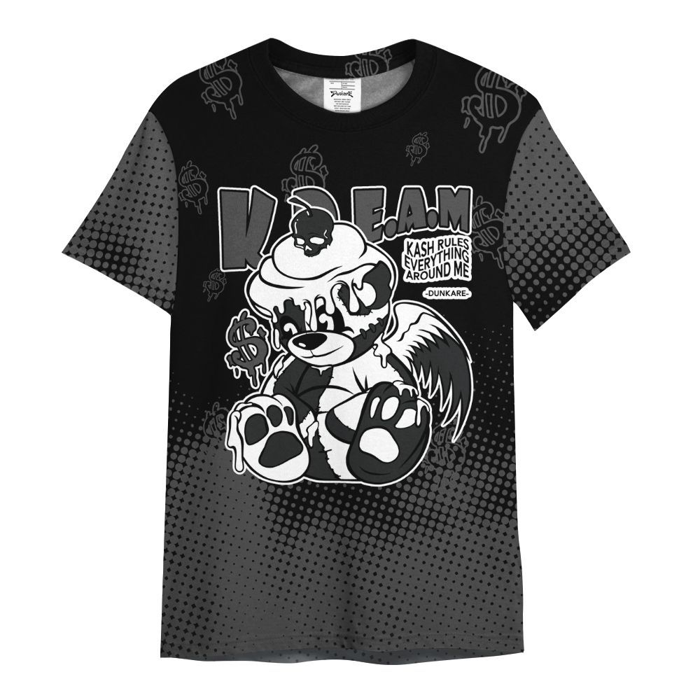 Shirt To Match Fear 4s - Loot Bear Unique Drip All Over Print