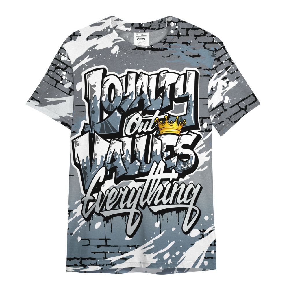 Shirt To Match Air Max DN Silver Bullet - Values Of Loyalty Drip All Over Print