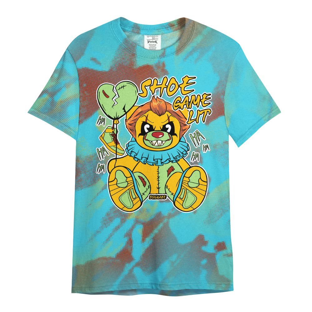 Shirt To Match SB Dunk Di'Orr Greenwood - Shoe Game Bear Abstract Halftone All Over Print