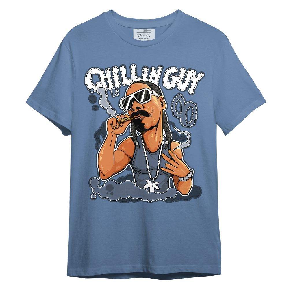 Shirt To Match Low Diffused Blue 11s - Chillin Guys Rapper Shirt Graphic Unisex Shirt