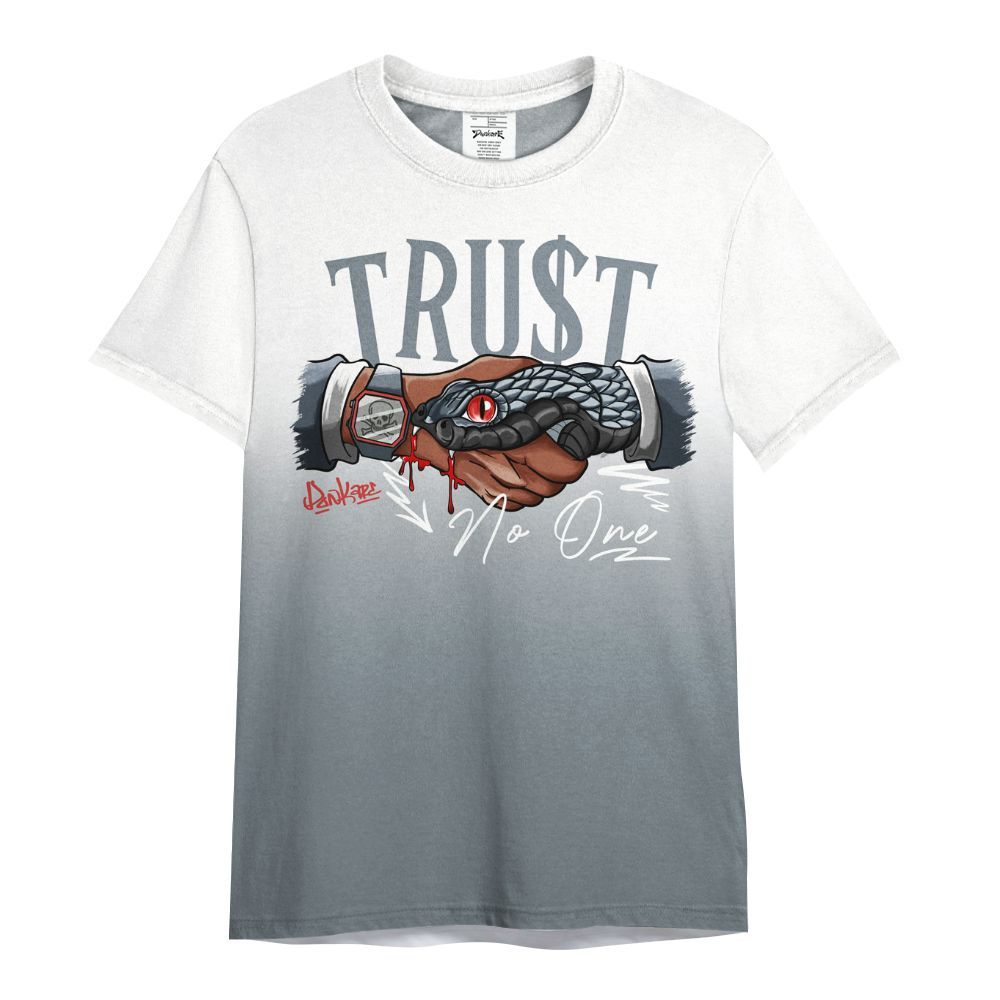 Shirt To Match Wolf Grey 13s - Snake Trust No One Drip All Over Print