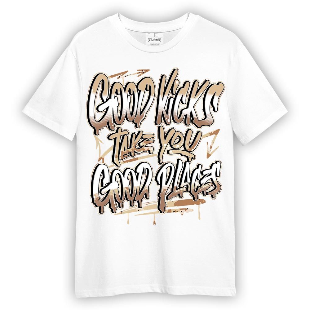Shirt To Match Desert Camo 3s - Good Kick Good Places Graphic Shirt Unisex