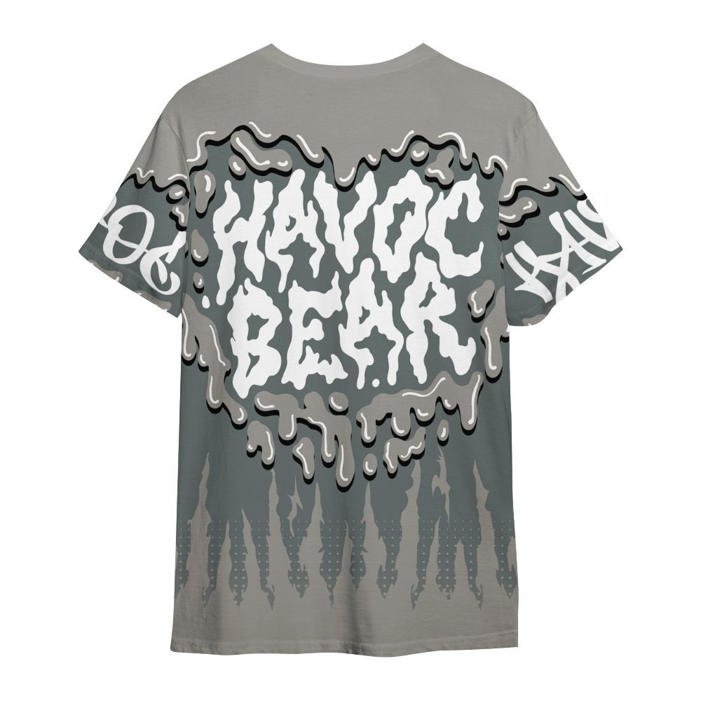 Shirt To Match Cool Grey 9s - Havok Bear Dripping All Over Print