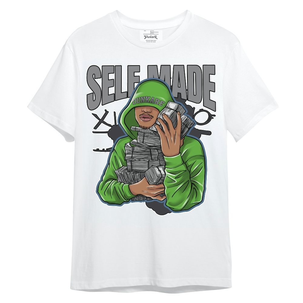 Shirt To Match Retro Green Bean 5s - Selfmade Unqiue Unisex Shirt