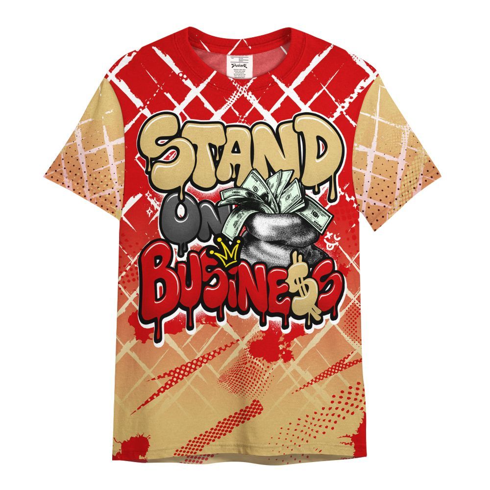 Shirt To Match Ja 2 Halloween - Halftone Stand Business Dripping All Over Print