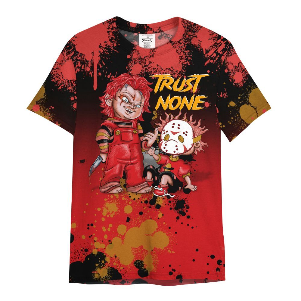 Shirt To Match Scoot Zeros Retro Portland - Trust No One Scary All Over Print