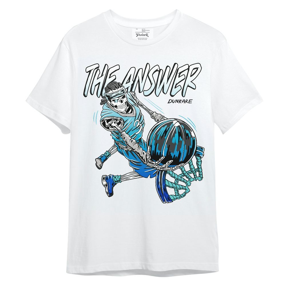 Shirt To Match Air Max One Block Down Blue - The Answer Skeleton Unisex Shirt