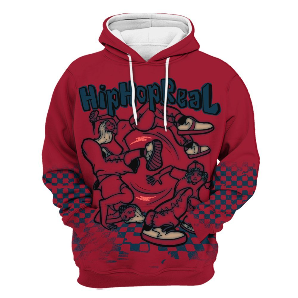 Hoodie To Match Mid Multi Color 2022 1s - Feel Life Street Style All Over Print