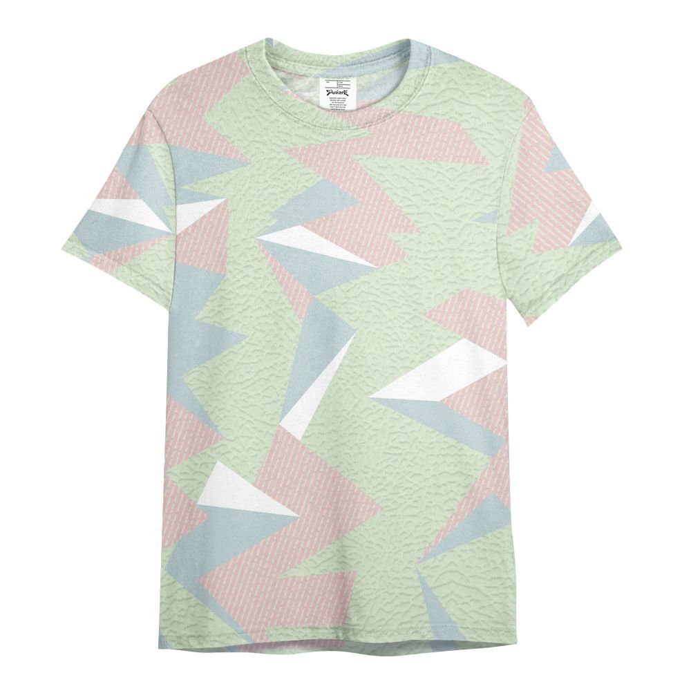 Shirt To Match Spring Is In The Air 3s - Geometric Camouflage Pattern All Over Print