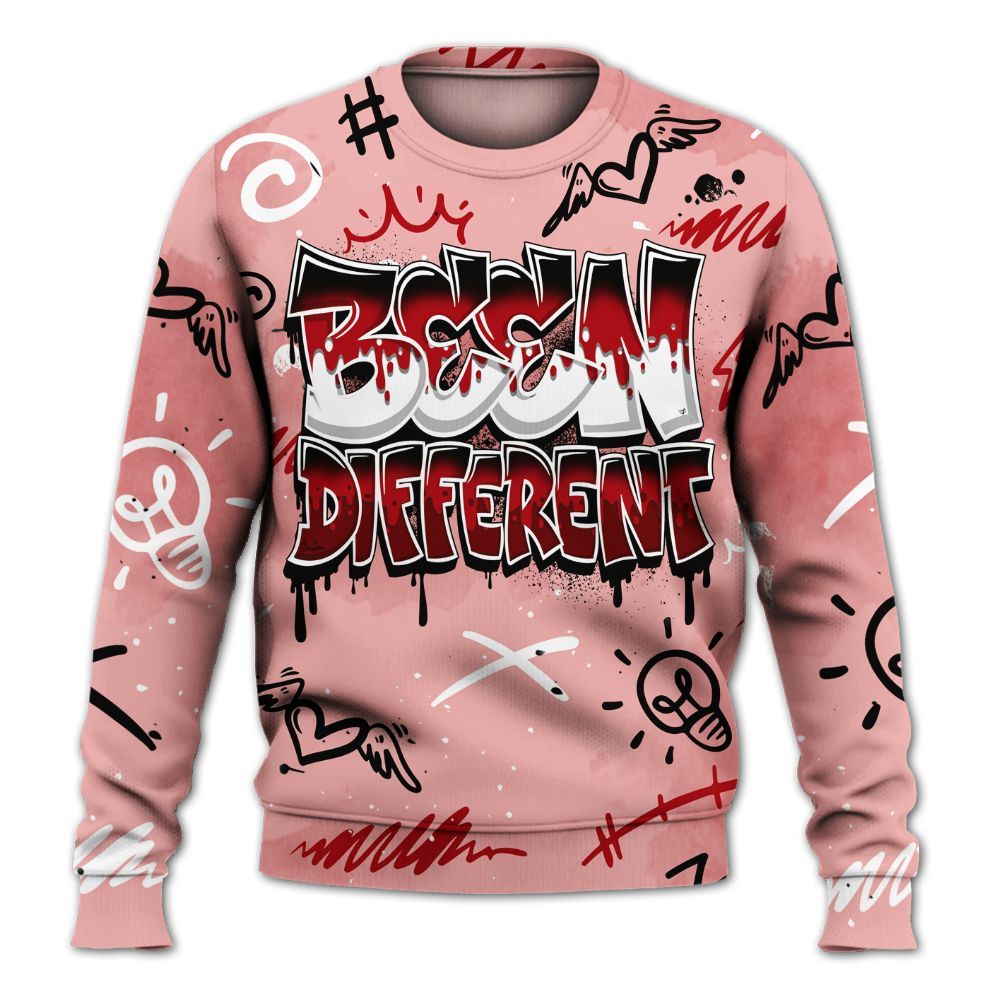 Sweatshirt To Match Low Valentines Day 1s - Drip Built Di2ferent All Over Print
