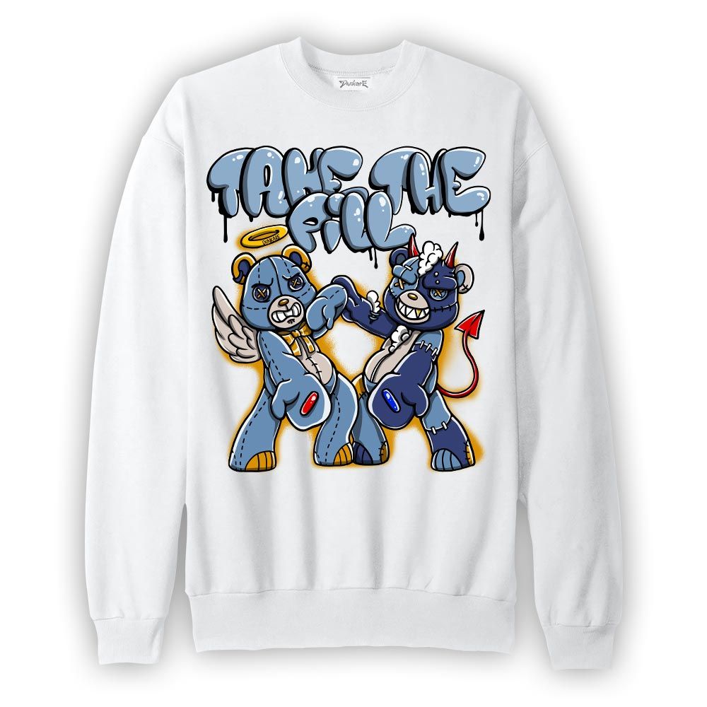 Sweatshirt To match High OG First In Flight 1s Sweatshirt - Take The Pill Hugz Graphic