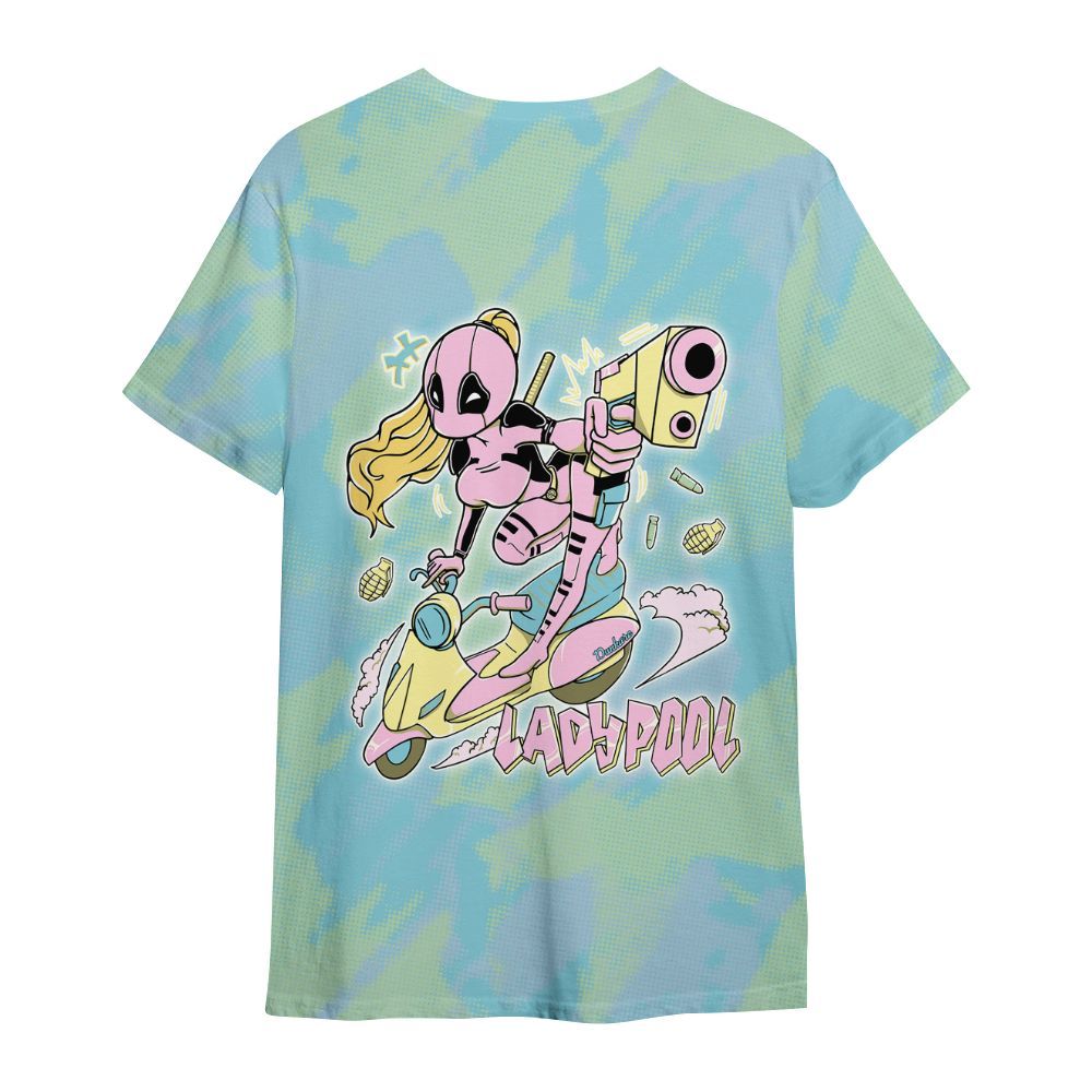 Shirt To Match SB Dunk Low Visty - Lady Pool Cartoon Abstract Halftone All Over Print