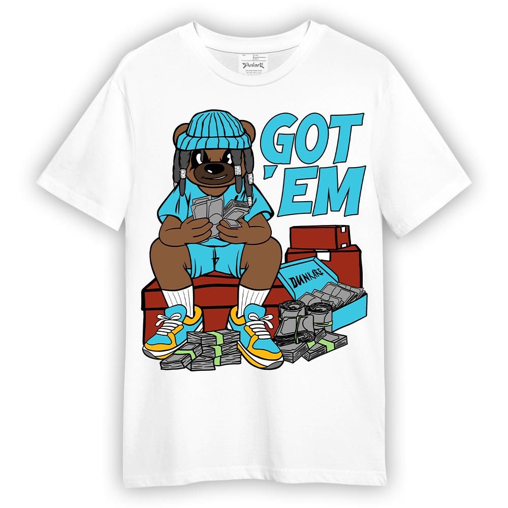 Shirt To Match SB Dunk Di'Orr Greenwood - Bagged It Bear Shirt Unisex