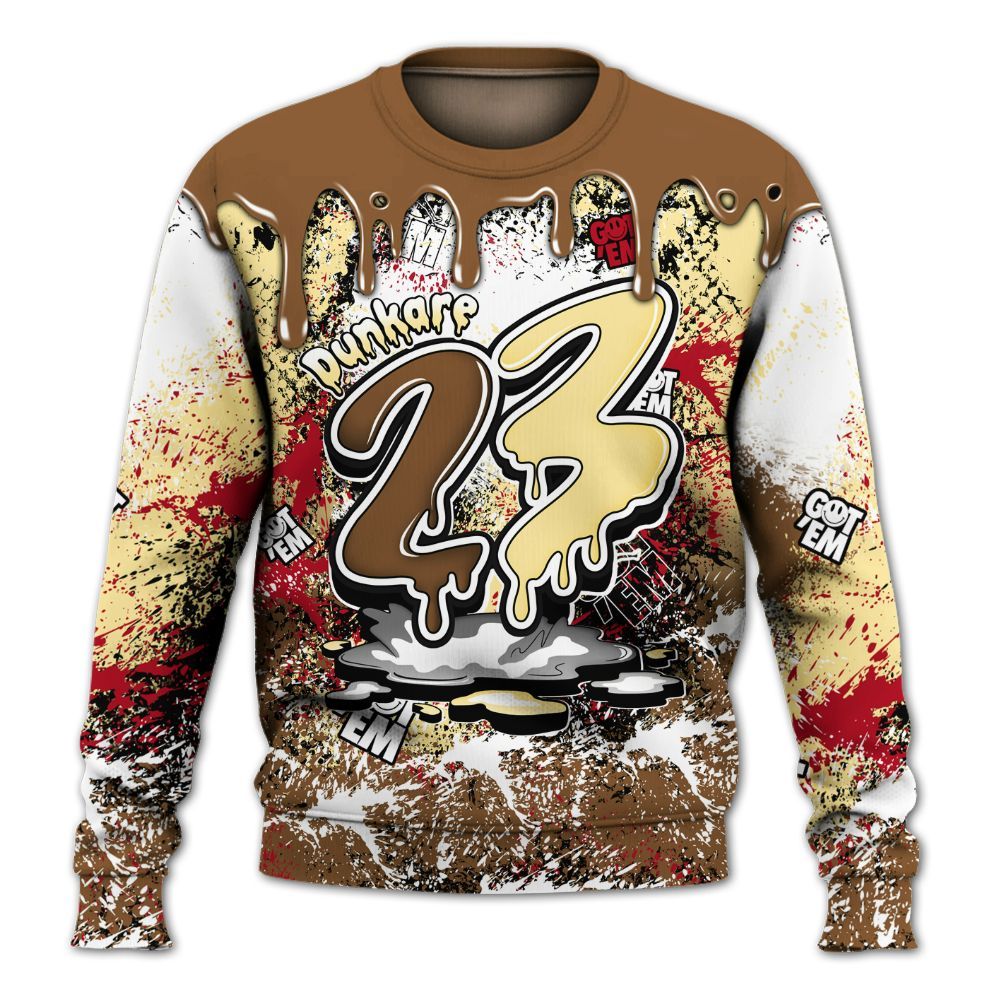 Sweatshirt To Match Air Max 90 Escape - Dripping 23 Drip All Over Print