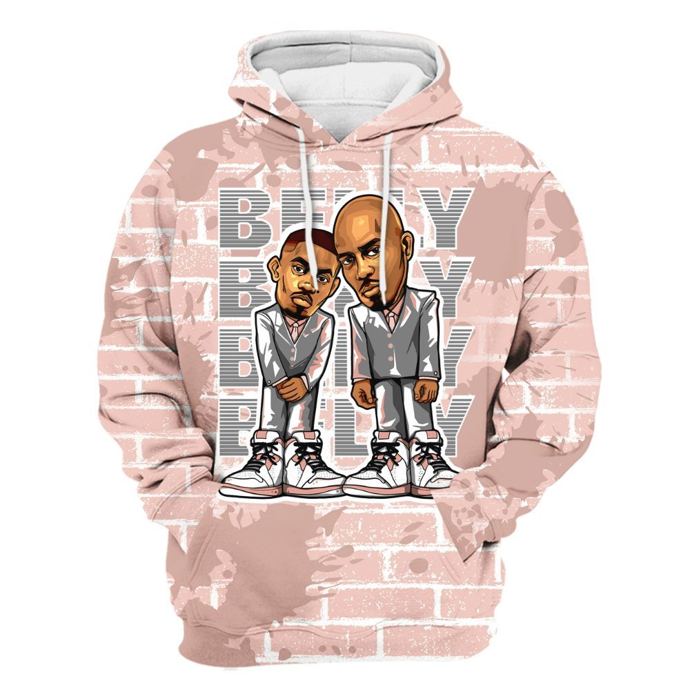 Hoodie To Match Low Legend Pink 11s - Belly Sneakers Graphic Halloween All Over Print