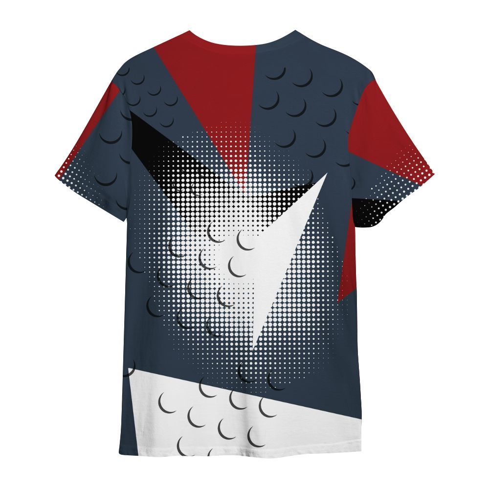 Shirt To Match Navy Blue 2024 6s - Poly Custom Name Number 23 5s All Over Print