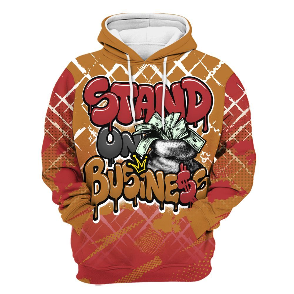 Hoodie To Match Air Max Plus Sunset Swarovski - Halftone Stand Business Dripping All Over Print