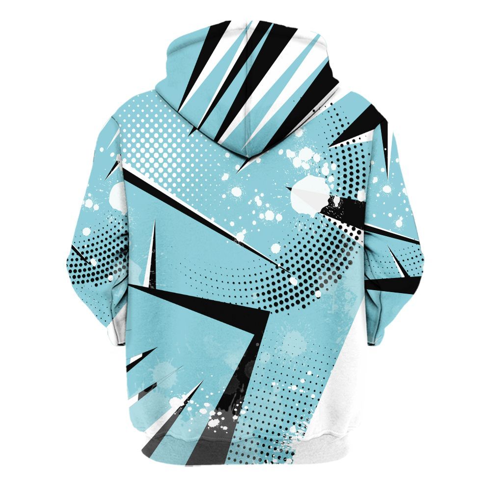 Hoodie To Match Low Legend Blue 11s - Poly Trust No One Dripping All Over Print