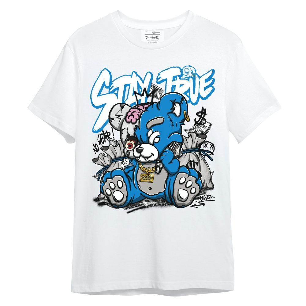 Shirt To Match Industrial Blue 4s - The Honest Bear Military Blue 4s Unisex Shirt