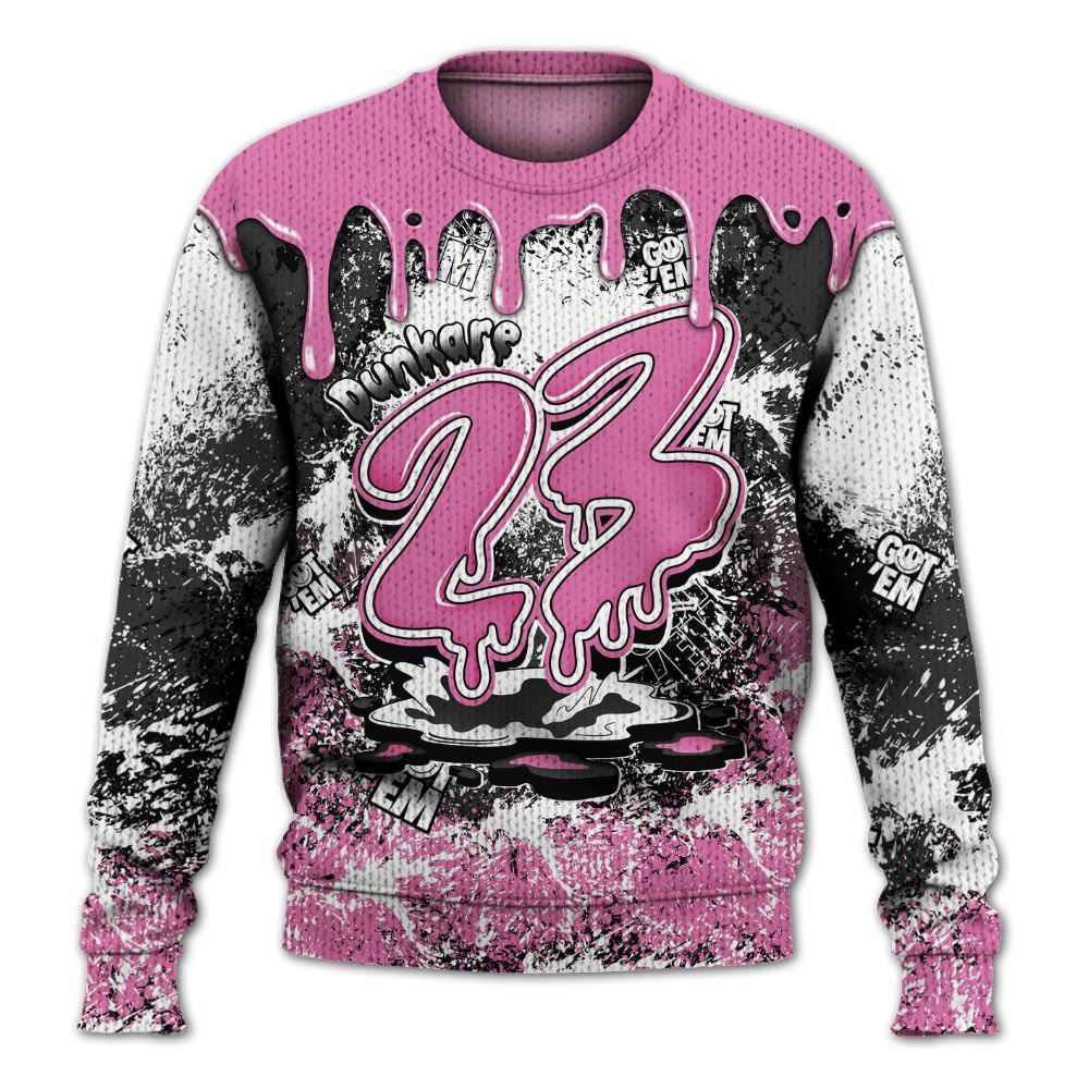 Knitted Sweater To Match Air Force 1 ParaNoise 3.0 - Dripping 23 Drip