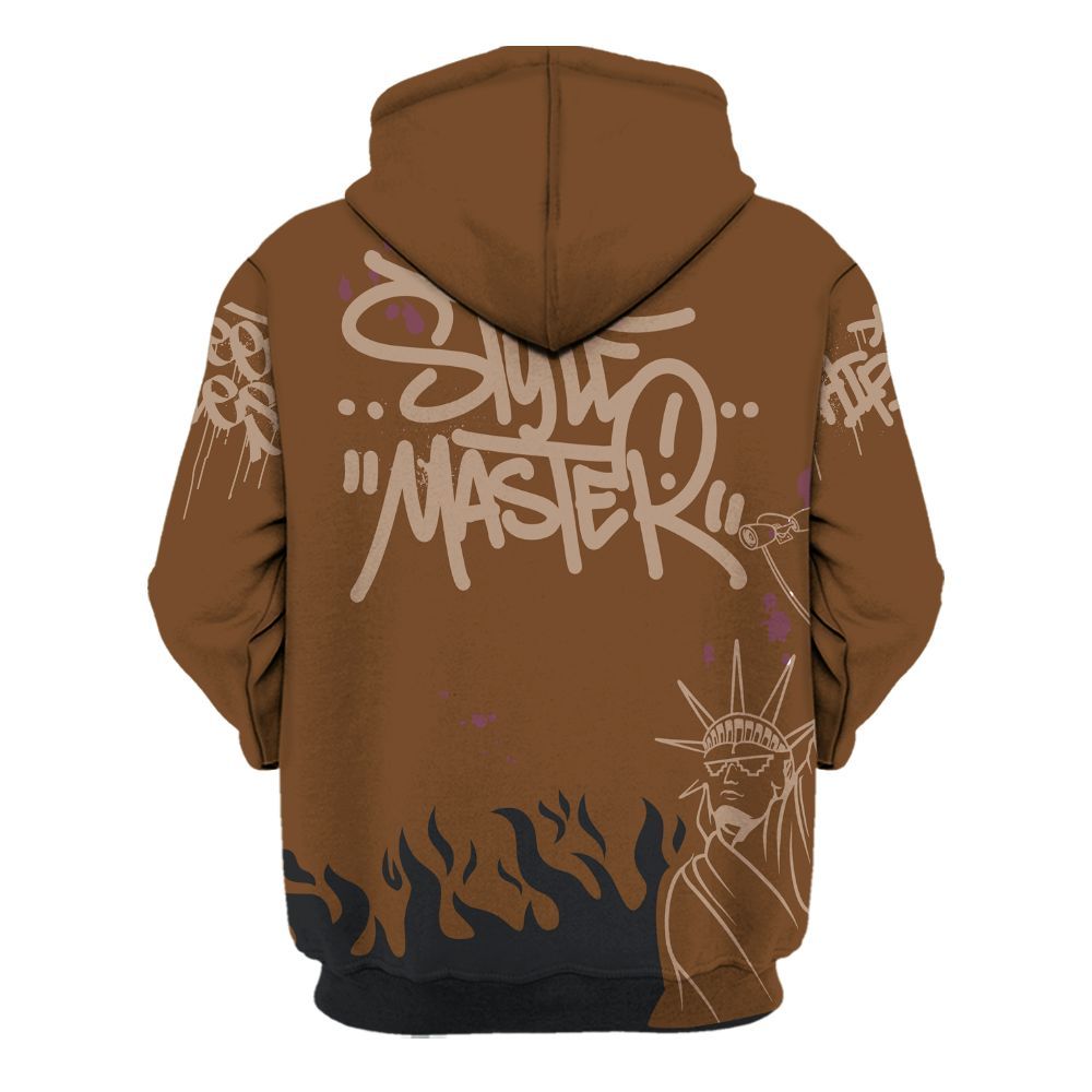 Hoodie To Match Archaeo Brown 3s - Graphic Fck Around Find Out All Over Print