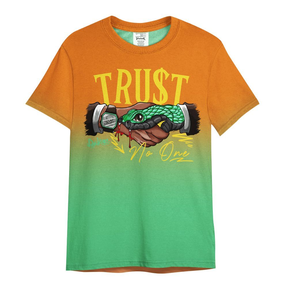 Shirt To Match SB Dunk Low Tourmaline - Snake Trust No One Drip All Over Print