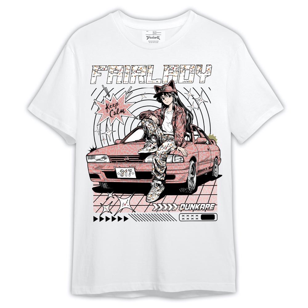Shirt To Match Shirt Keep Calm Fairlady, Red Stardust 3s T-- To Match Sneaker Red Stardust 3s Graphic Tee 2404 LTRP