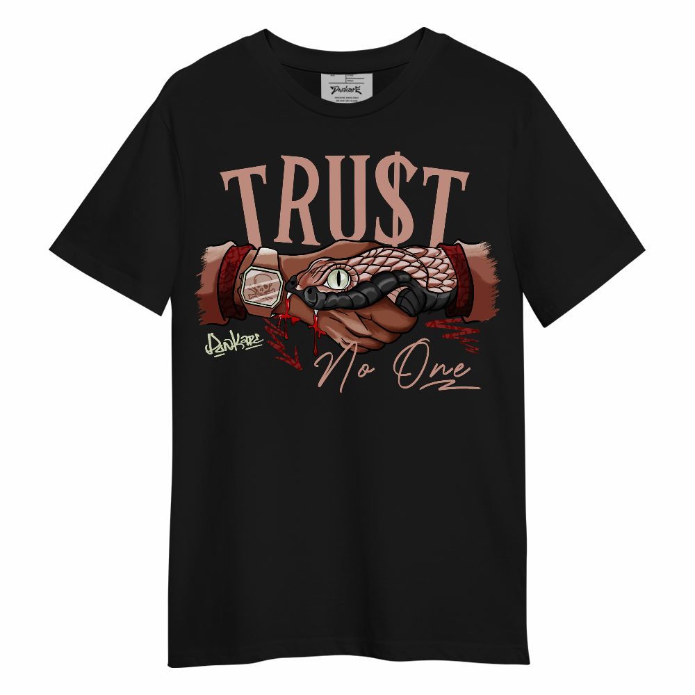 Shirt To Match Valentines Day 3s - Snake Trust No One Unisex Shirt