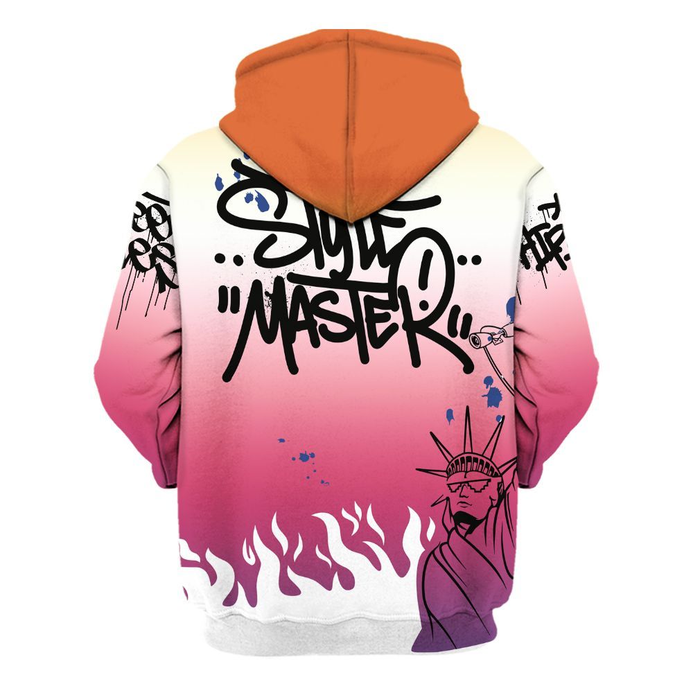 Hoodie To Match Air Griffey Max Los Angeles 1s - Graphic Fck Around Find Out All Over Print