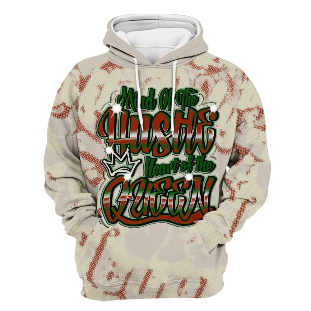 Hoodie To Match El Grito 5s - Hustles Heart Queens Street All Over Print