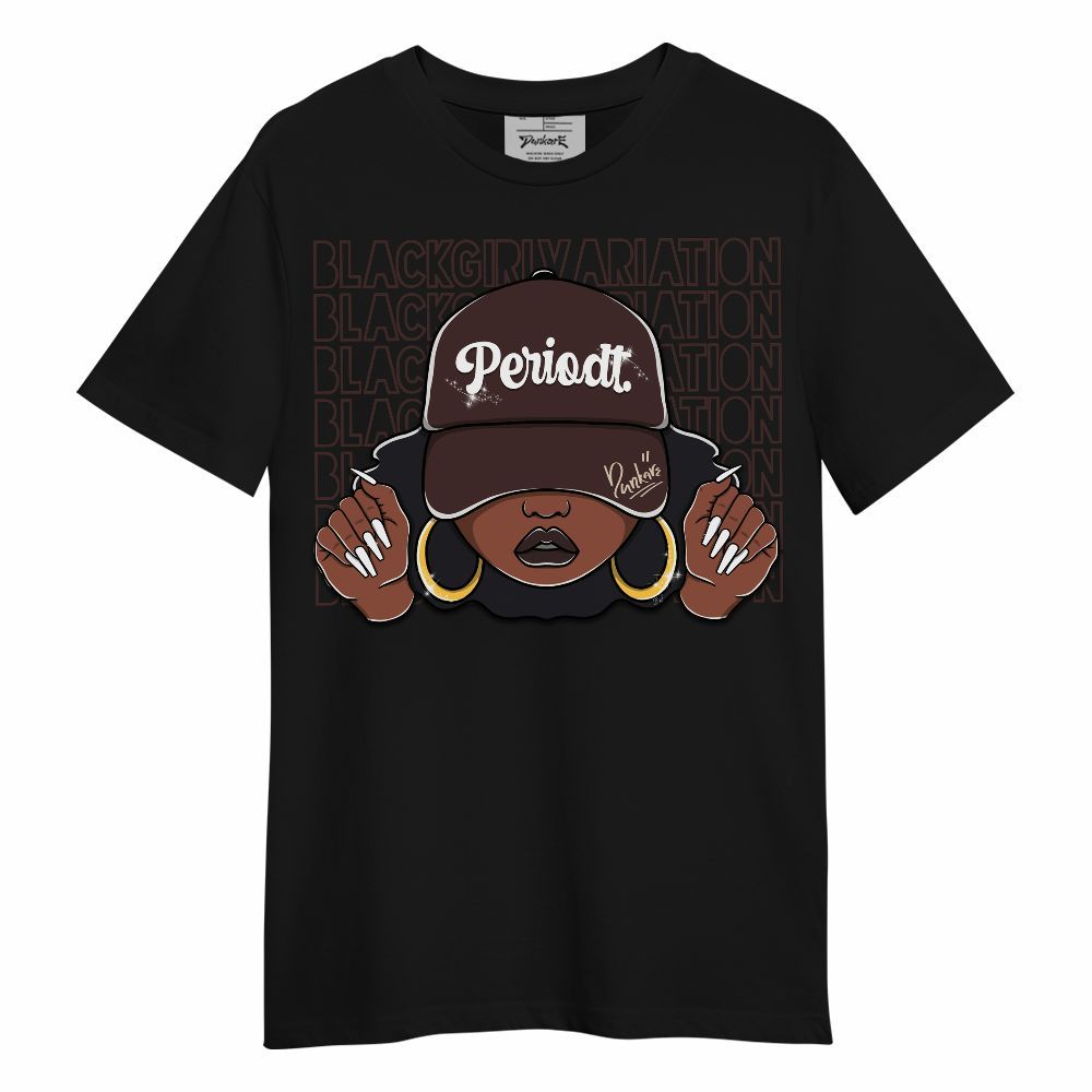 Shirt To Match Burgundy Crush 3s - Black Girl Variation Unisex Shirt