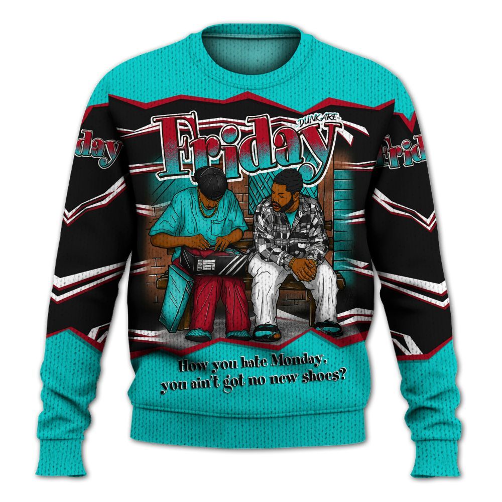 Sweater To Match Air Griffey Max 1 Freshwater - Friday Movie 90s TV Graphic