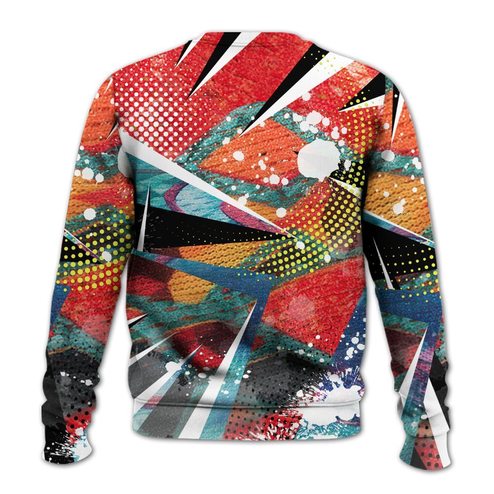 Sweatshirt To Match Kobe 8 What The - Poly Trust No One Dripping All Over Print