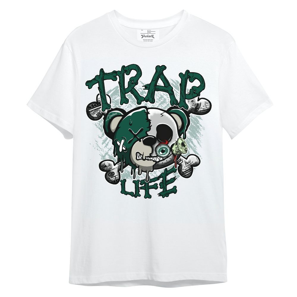 Shirt To Match Oxidized Green 4s - Trap Bear Skull Unisex Shirt