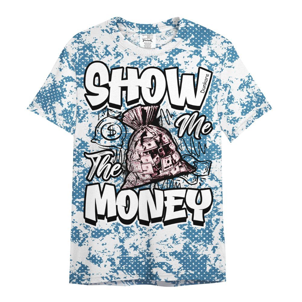 Shirt To Match GS Messy Room 4s - Show Me The Money Retro All Over Print