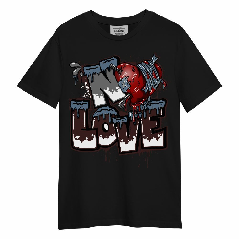 Shirt To Match Burgundy 5s - Drip No Love Streetwear Unisex Shirt