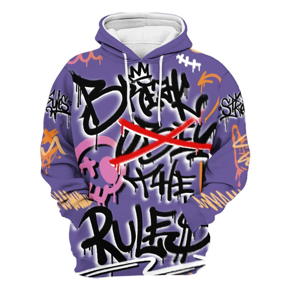 Hoodie To Match Book Sunset 1s - Break Rules Streetwear All Over Print