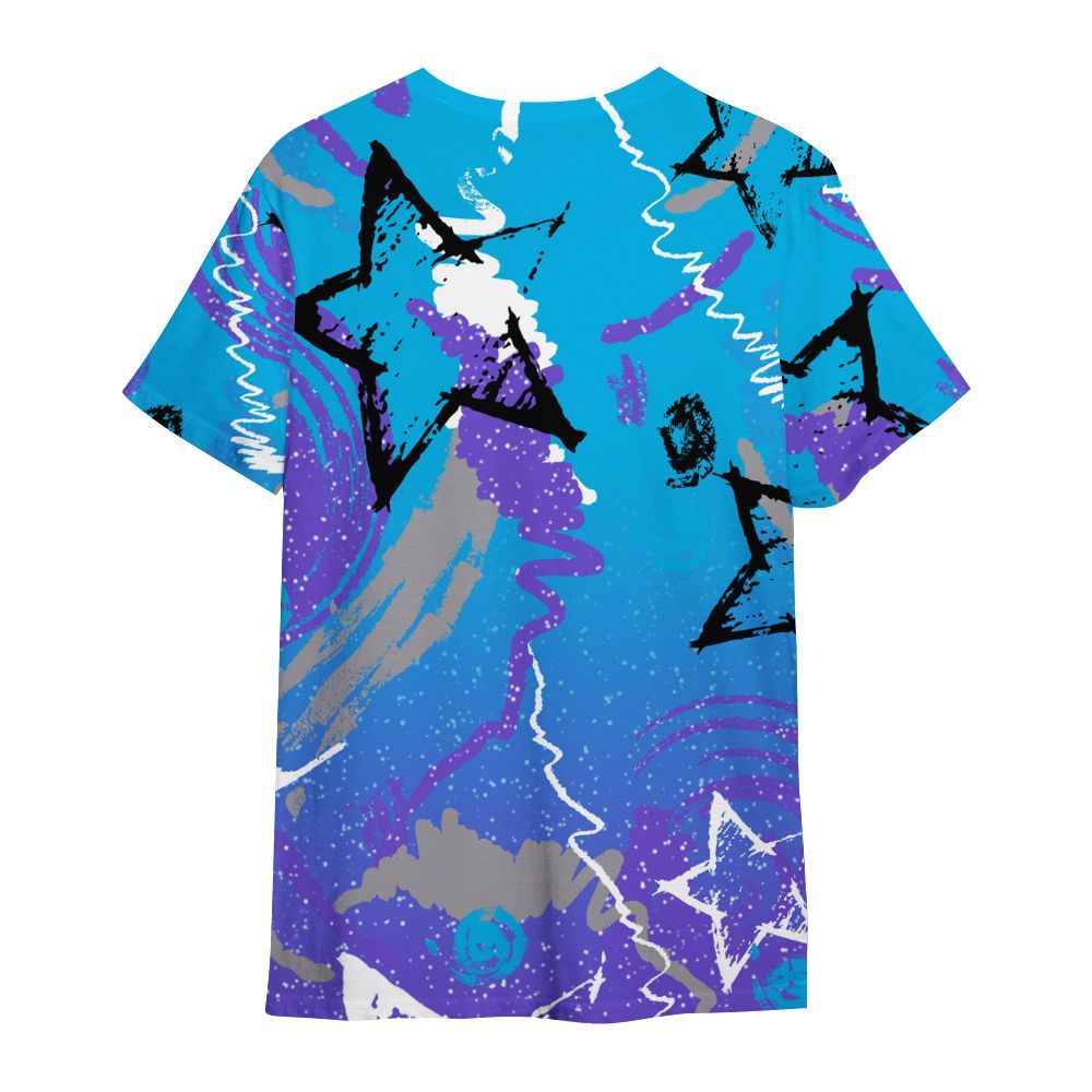 Shirt To Match Retro Aqua 8s - Grind Shine Later Drip All Over Print